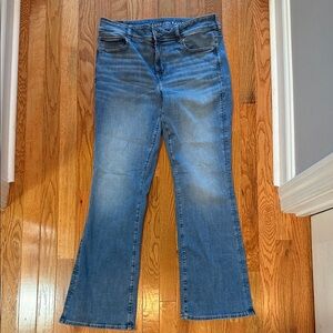 American Eagle Outfitters Blue Flare Jeans